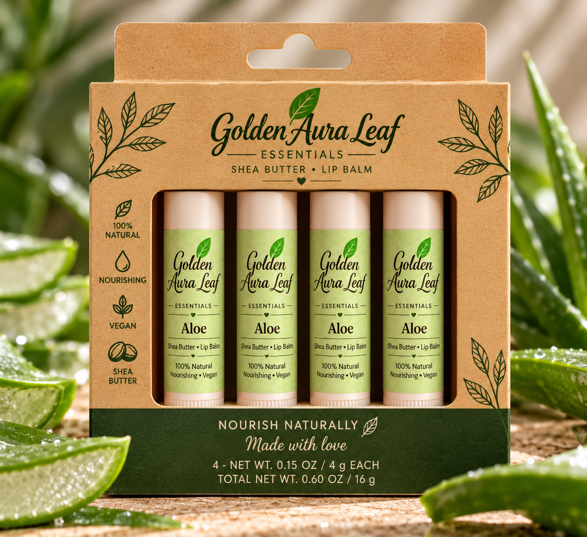 Aloe Aura 4-Pack